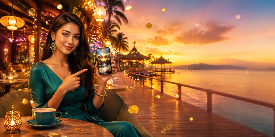 A Kota Kinabalu user playing online casino on an acv30 smartphone