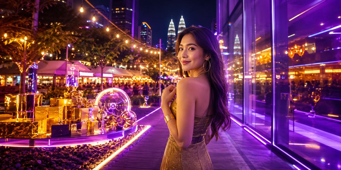 Pengguna Malaysia menikmati platform hiburan acv30 di Kuala Lumpur